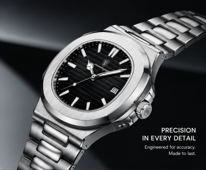 Luxury Stainless Steel Watch