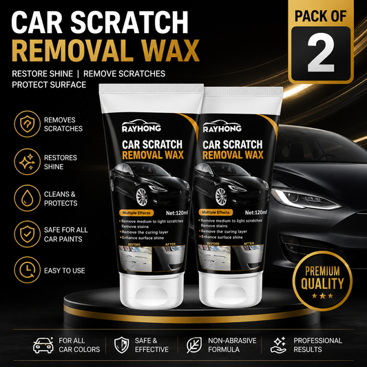 Car Scratch Removal Wax Pack of 2
